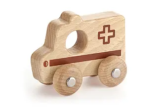 Dřevěná ambulance