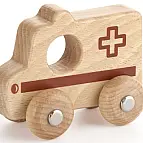 Dřevěná ambulance