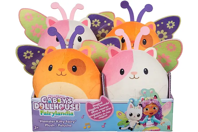 Gábinin Kouzelný domek Plyšový křečíci se zvuky 14cm