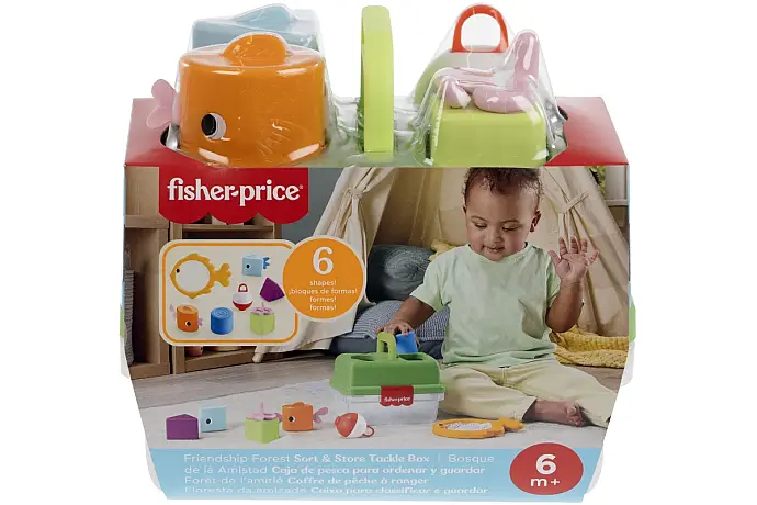 Fisher Price Vkládačka s rybičkami JLB85
