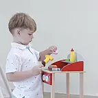 Dřevěný set na grilování