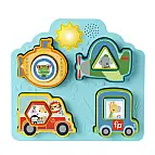 Fisher Price  Puzzle dopravní prostředky se zvuky HRP31