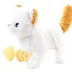 Kočka chodící na baterie