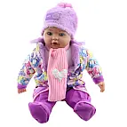 Miminko 50 cm velké holka - srdce