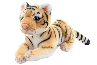Plyš tygr hnědý 21cm