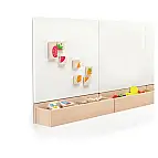 Dřevěné magnetické puzzle - ovoce