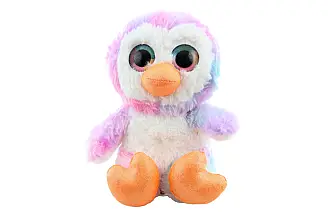 Plyš sova barevná 20 cm
