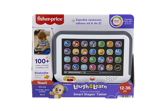 Fisher Price Smart Stages tablet CZ HXB68 TV 1.1,-1.7.2026