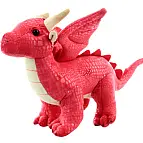 Plyš drak červený 20 cm ECO-FRIENDLY