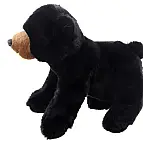 Plyš Medvěd černý 21 cm