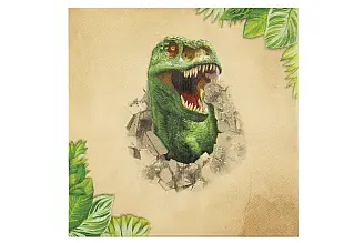 Ubrousky - dino 12ks