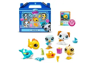 Littlest Pet Shop 5 figurek Pláž