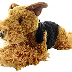 Plyš pes Airedale Terrier 40cm ECO-FRIENDLY