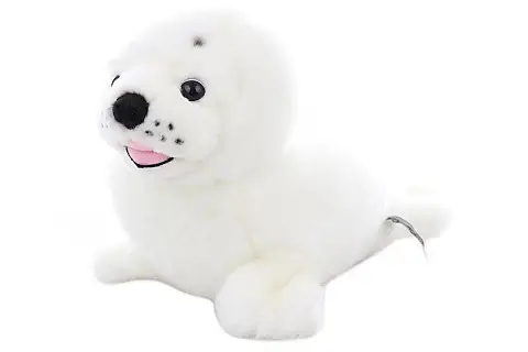 Plyš Tuleň bílý 20 cm Eco-friendly