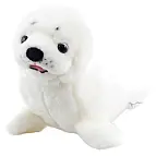 Plyš Tuleň bílý 20 cm Eco-friendly
