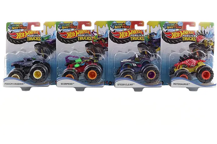 Hot Wheels Monster trucks color HGX06