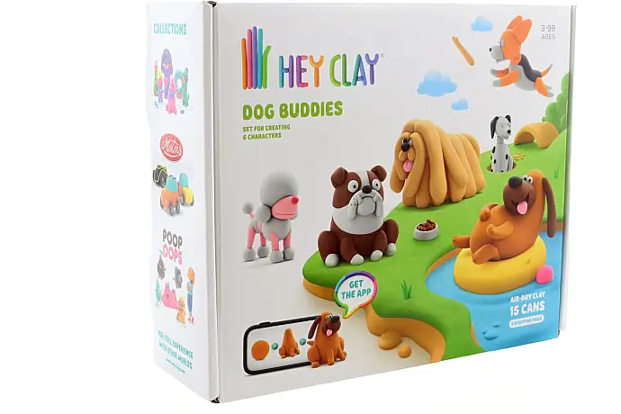 HEY CLAY Kreativní sada - psi