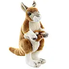 Plyš Klokan s mládětem 23 cm Eco-friendly