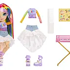 Rainbow High Junior Fashion panenka v rockové kapele - Amaya TV