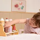Dřevěná sada zmrzlin