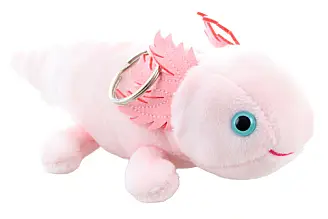 Plyš axolotl klíčenka