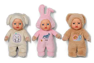 BABY born for babies Mazlíček, 3 druhy, 18 cm