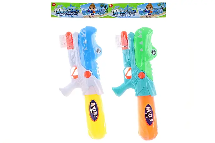 Pistole 2 barvy na vodu Dino 42 cm pumpovací