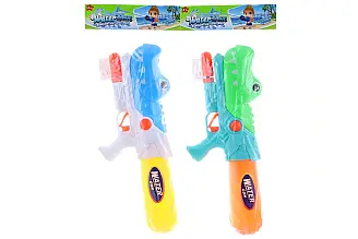 Pistole 2 barvy na vodu Dino 42 cm pumpovací